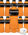 Powerade Orange 20 ounce Pack of 10 with Bay Area Marketplace Napkins