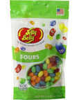 Jelly Belly Sours Jelly Beans Sour Fruit Flavors 98oz StandUp Pouch 6 Pack