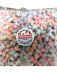 Dehydrated Mini Assorted Rainbow Marshmallows  1 lb of Delicious Fresh Bulk Marshmallows