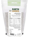 Earth Goods Organic Tricolor Quinoa, Non-Gmo, Gluten-Free, Good Fiber Source 340G