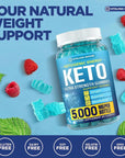 Keto Burn Gummies - 5000 MG