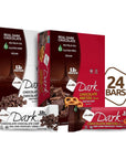 NuGo Dark Variety  Chocolate Pretzel 12 Bars  Chocolate Chocolate Chip 12 Bars 12g Protein Vegan Gluten Free NonGMO Kosher Pareve 24 Count