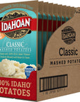 Idahoan Classic Mashed Potatoes 4 oz Pack of 12