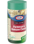 Kraft Parmesan & Romano Grated Cheese (8 oz Shaker)