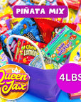 Pinata Candy Mix Assorted Candy Variety Pack  4 lb  Bulk Candy Individually Wrapped  Piñata Candy  Sour Candy Bubble Gum Fruity Candy Chewy Candy  Christmas Candy Bulk Individually Wrapped