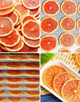 TXDYNLLK Dried Grapefruit SlicesDIY Snack for Sweet  Tart IcedHot Tea Crafts Decor No Sugar Added Perfect for Cocktails Cake Decoration Candle Crafts Festive Garlands 706oz200g