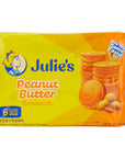 Julie'S Peanut Butter Sandwich 180G, 180 gm