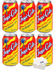 Tropicola Sparkling Cola Soda 12oz Cans Pack of 6 with Bay Area Marketplace Napkins