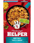 Hamburger Helper Beef Taco 210g74oz Imported from Canada