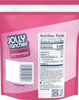 Jolly Rancher 1 Bag Jelly Hearts Valentines Day Candy  Cherry Strawberry  Watermelon Flavored  Resealable 13 oz Bag