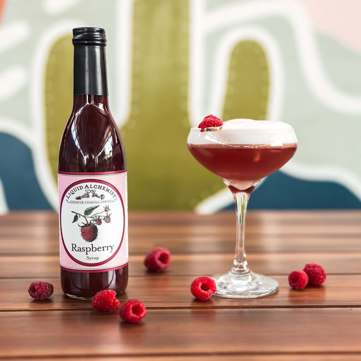 Liquid Alchemist Raspberry Syrup for Drinks  Real Ingredients Make our Raspberry Puree for Drinks the Perfect Raspberry Lemonade Drink Mix  Our Raspberry Cocktail Syrup is NonGMO  Vegan 12 oz