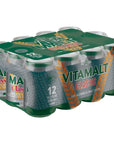 Vitamalt Classic, Non-Alcoholic Malt Drink - 11.2 Oz Can (Pack of 12)