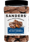 Sanders Original Small Batch Milk Chocolate Sea Salt Caramels Tub - 32 oz