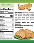 Nonnis THINaddictives Almond Thin Cookies  Pistachio Almond Cookie Thin  Sweet Crunchy  Chewy Almond Cookie  Perfect wCoffee  Biscotti Individually Wrapped Cookie  Kosher Coffee Cookie 44 oz