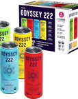 ODYSSEY ELIXIR 222 Sparkling Mushroom Drink -  12 Fl oz - Variety 12 Pack