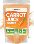 XPRS Nutra 100 Natural Carrot Juice Powder  Pure Carrot Powder from The USA  Ideal for Juice and Smoothie  High in Vitamin A Phytonutrients and Antioxidants  NonGMO 16 oz