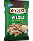 Snyders of Hanover Pretzel Pieces Parmesan Garlic 1125 Oz