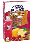 Country Time SugarFree Raspberry Lemonade OnTheGo Powdered Drink Mix 72 Count