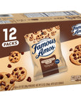 Famous Amos Classic Chocolate Chip Cookies 1 Ounce Bag Pack of 12