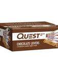 Quest Nutrition- High Protein, Low Carb, Gluten Free, Keto Friendly, Chocolate Lovers Variety Pack, 12 Count