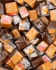 Assorted Caramels Filled Candy - Individually Wrapped - Bulk Pack 2 Pounds