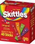 Skittles Singles To Go Variety Pack - 1 Box (40 Single Servings)