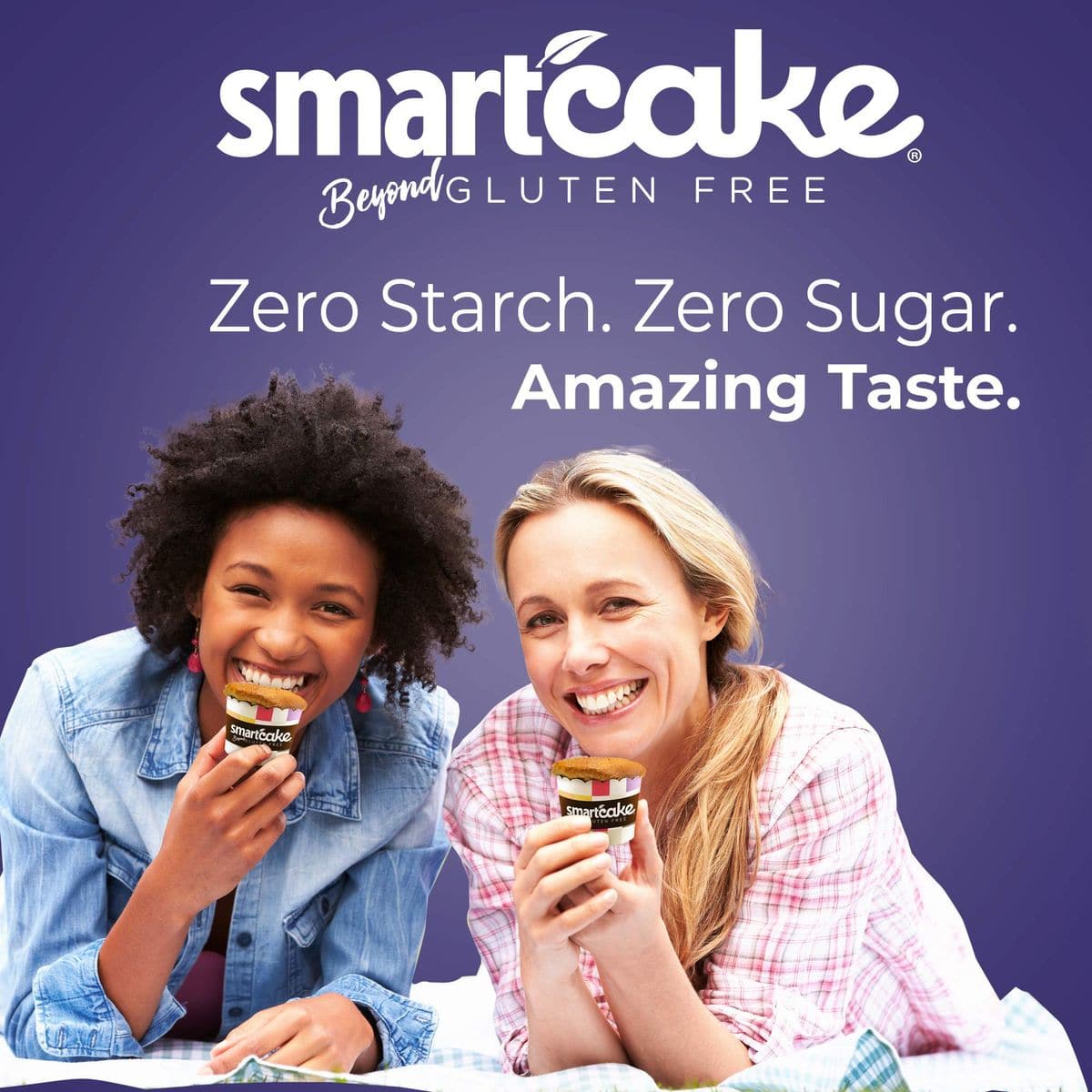 Smart Baking Company Smartcake Sugar Free Gluten Free Low Carb Keto Dessert Chocolate 8 CT