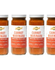 KC Natural - No Tomato Carrot Marinara Sauce - Pizza Sauce - Pasta Sauce - Paleo And AIP Friendly - 16 oz