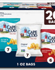 Cape Cod Potato Chips Variety Pack, 1 Oz, 20 Ct