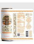 SaltyWater Electrolyte Drink Orange  Zero Sugar Premium Sports Drink Minerals Taurine BVitamins Zinc NonCarbonated Zero Caffeine Hydration Drink  12 Pack 12 oz