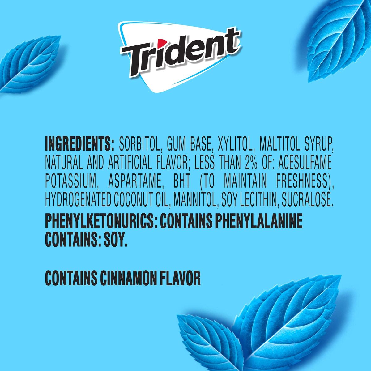 Trident Unwrapped Original Flavor Sugar Free Gum 4 Bottles of 50 Pieces 200 Total Pieces