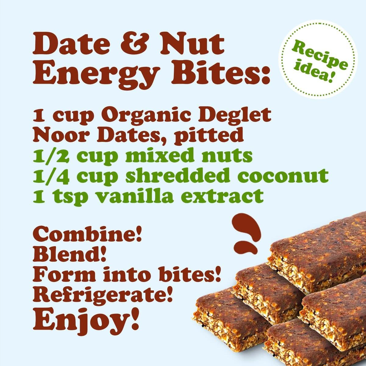 Food to Live Organic Deglet Noor Dates 7 Pounds  Pitted NonGMO Soft  Juicy Unsulfured Raw Dried Fruit No Sugar Added Vegan Kosher Paleo Sirtfood Bulk Good Source of Dietary Fiber