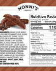 Nonnis Triple Chocolate Biscotti Italian Cookies  6 Boxes Triple Chocolate Italian Biscotti Cookies wDark Chocolate  Biscotti Individually Wrapped Cookies  Kosher Chocolate Coffee Cookie 688 oz