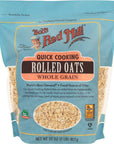 Bobs Red Mill Quick Cooking Rolled Oats 32ounce Pack of 4