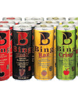 Bing Beverage Variety Pack w/Raz, Low Calories - 12 Fl. Oz (Pack of 12)