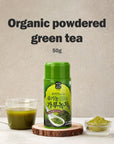 Nokchawon Organic Powdered Green Tea from Korea Matcha Unsweetened Premium Pure Green Tea Korean Tea 1 Pack 177 oz 50g