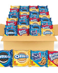 OREO Original, OREO Golden, CHIPS AHOY! & Nutter Butter Cookie Snacks Variety Pack, Christmas Cookies Stocking Stuffers, 56 Snack Packs (2 Cookies Per Pack)