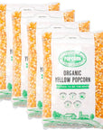 Preferred Popcorn Organic Popcorn 28 Ounce bag Pack of 4 30 Servings Per Bag