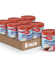 Betty Crocker Gluten Free Whipped Fluffy White Frosting 12 oz Pack of 8