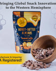 Honey Butter Almonds - 7.76 oz Pack by NUT IS GOOD