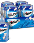 Trident Unwrapped Original Flavor Sugar Free Gum 4 Bottles of 50 Pieces 200 Total Pieces