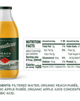 Bionaturae Organic Peach Nectar  Peach Juice Peach Nectar Juice NonGMO USDA Certified No Sugar Added No Preservatives Organic Peach Nectar Made In Italy  254 Oz