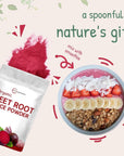 Micro Ingredients Organic Beet Root Juice Powder, 1 Pound -Superfood