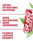 GURU Original Clean Energy Drink - 12 oz Cans (Pack of 24)