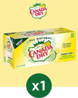 Canada Dry Lemon Lime Sparkling Seltzer Water 12 Fluid Ounce Can 8 Count