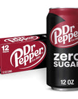 DR PEPPER ZERO SUGAR  12 OZ 12 PK