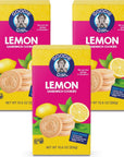 Goodie Girl Lemon Sandwich Cookies  Gluten Free Vegan Peanut Free Egg Free Dairy Free  106oz Box Pack of 3