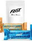 FAST BRANDS Variety Pack, 20 Gram Protein Bars (Pack of 6)