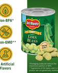 Del Monte Canned Harvest Selects Green Lima Beans 85 Ounce Pack of 12