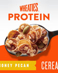 Wheaties Protein Breakfast Cereal Honey Pecan 21g Protein Breakfast of Champions 164 oz